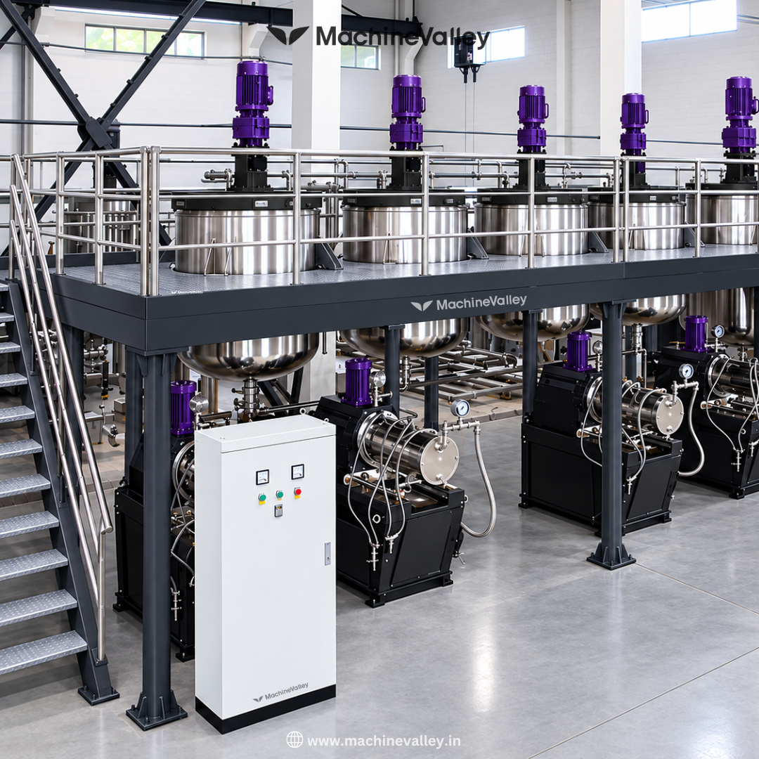 Mezzanine Mounted Mixer